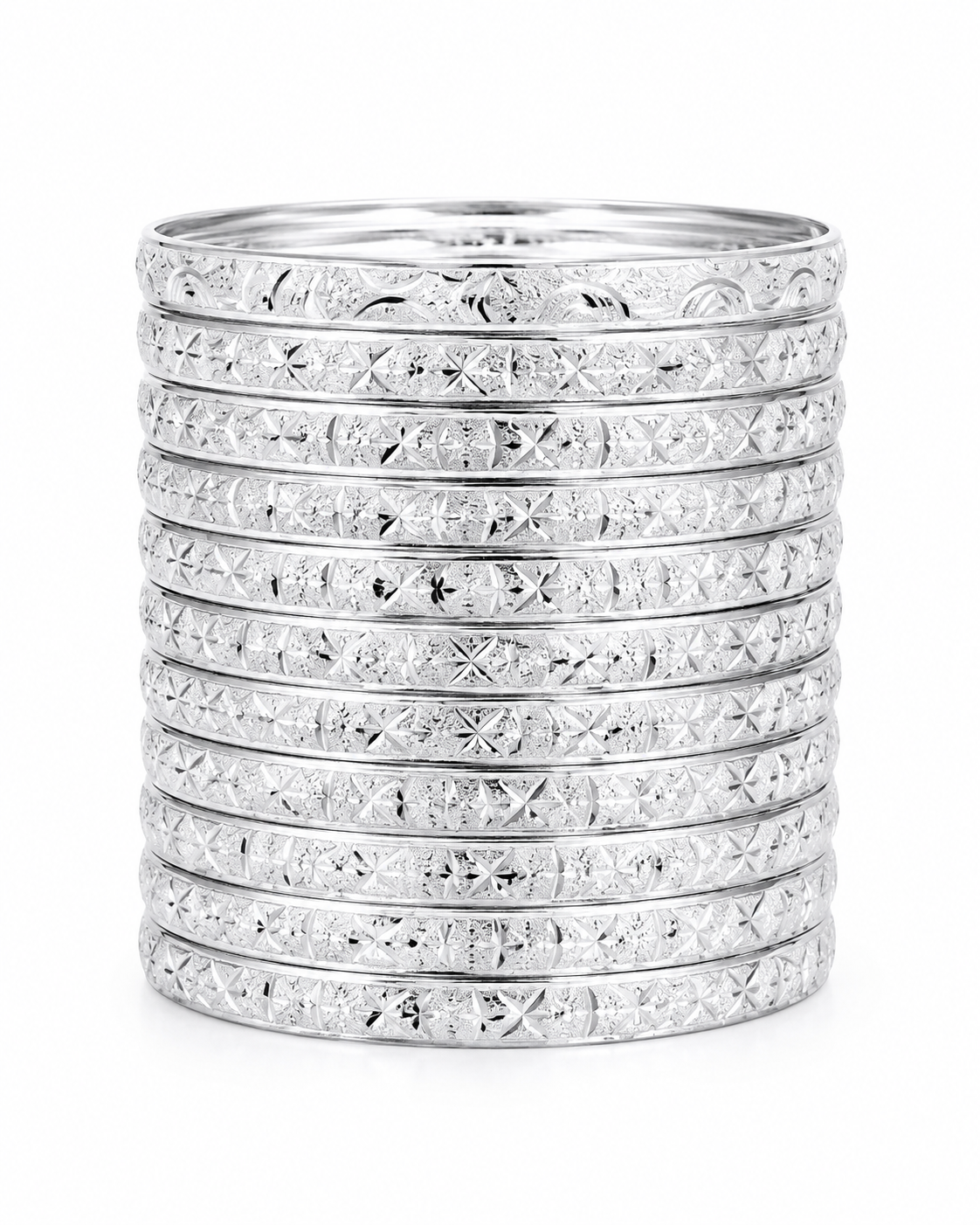 12 STACK SILVER