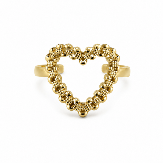 HEART OF GOLD RING