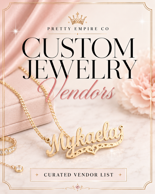 Custom Jewelry Vendors